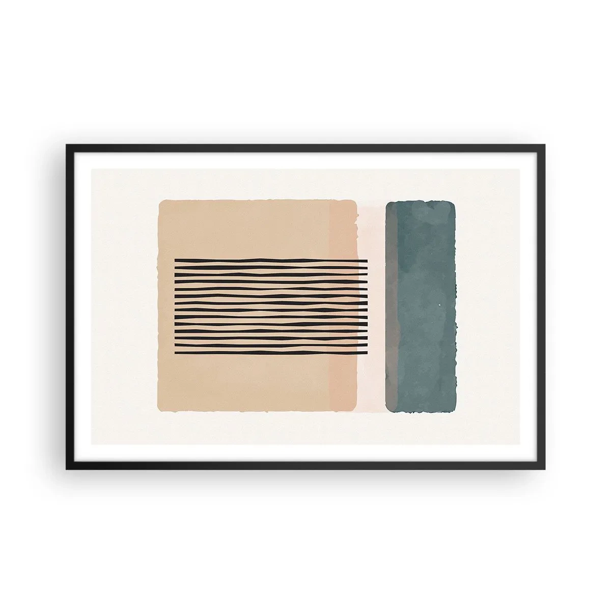 Plakat i sort ramme - Alt er i god stand - 91x61 cm