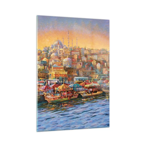 Billede på glas - En historie fra Istanbul - 50x70 cm