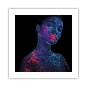 Plakat - I stjernestøv - 40x40 cm