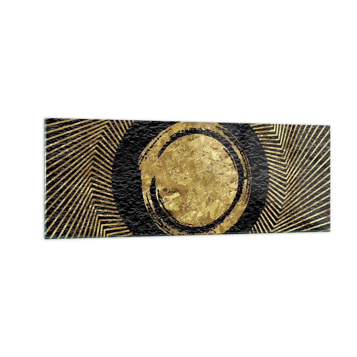 Billede på glas - Glamour-komposition - 140x50 cm