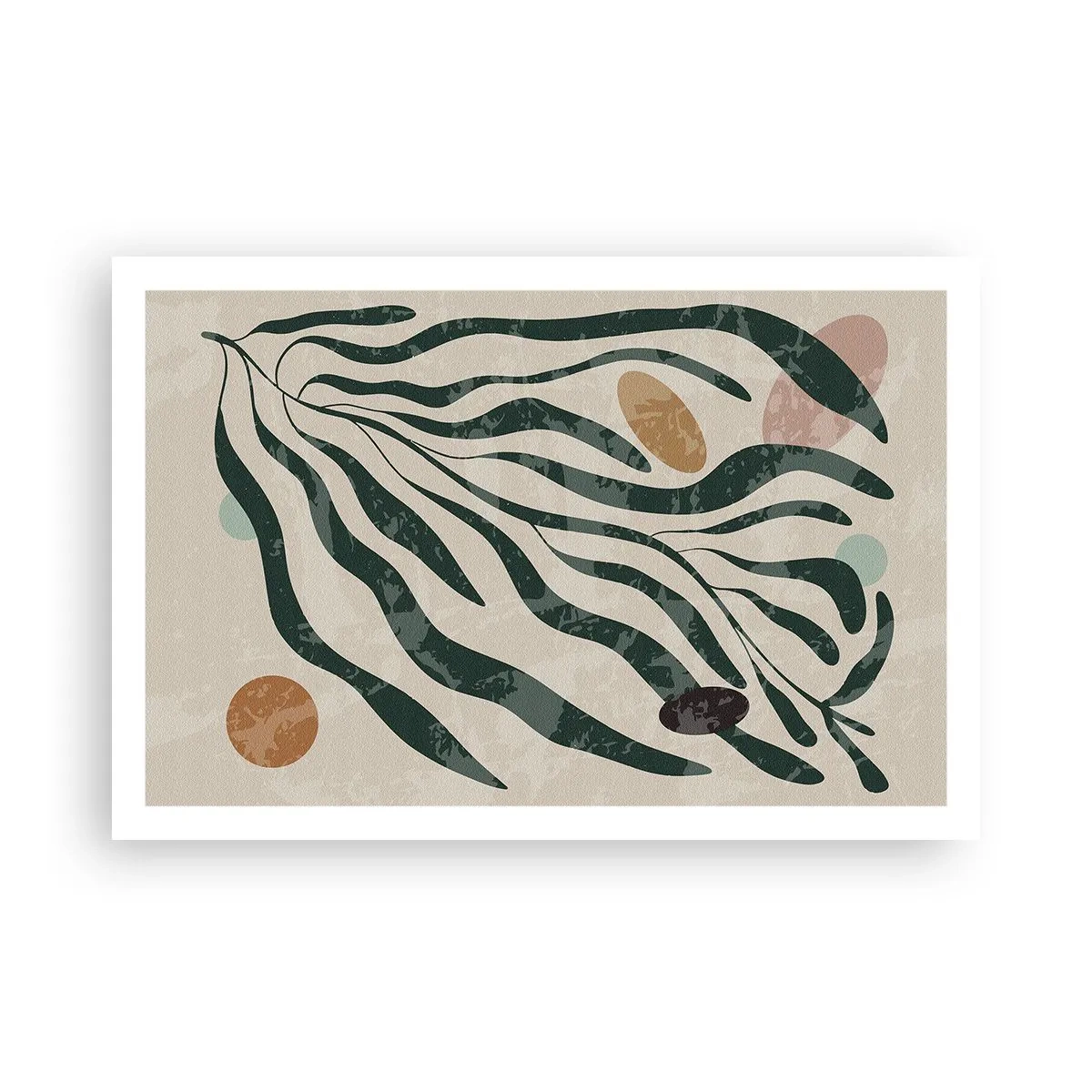 Plakat - Blandt det grønne - 91x61 cm