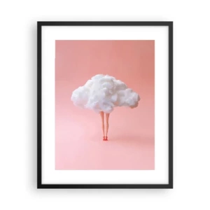 Plakat i sort ramme - Et sødt løfte - 40x50 cm