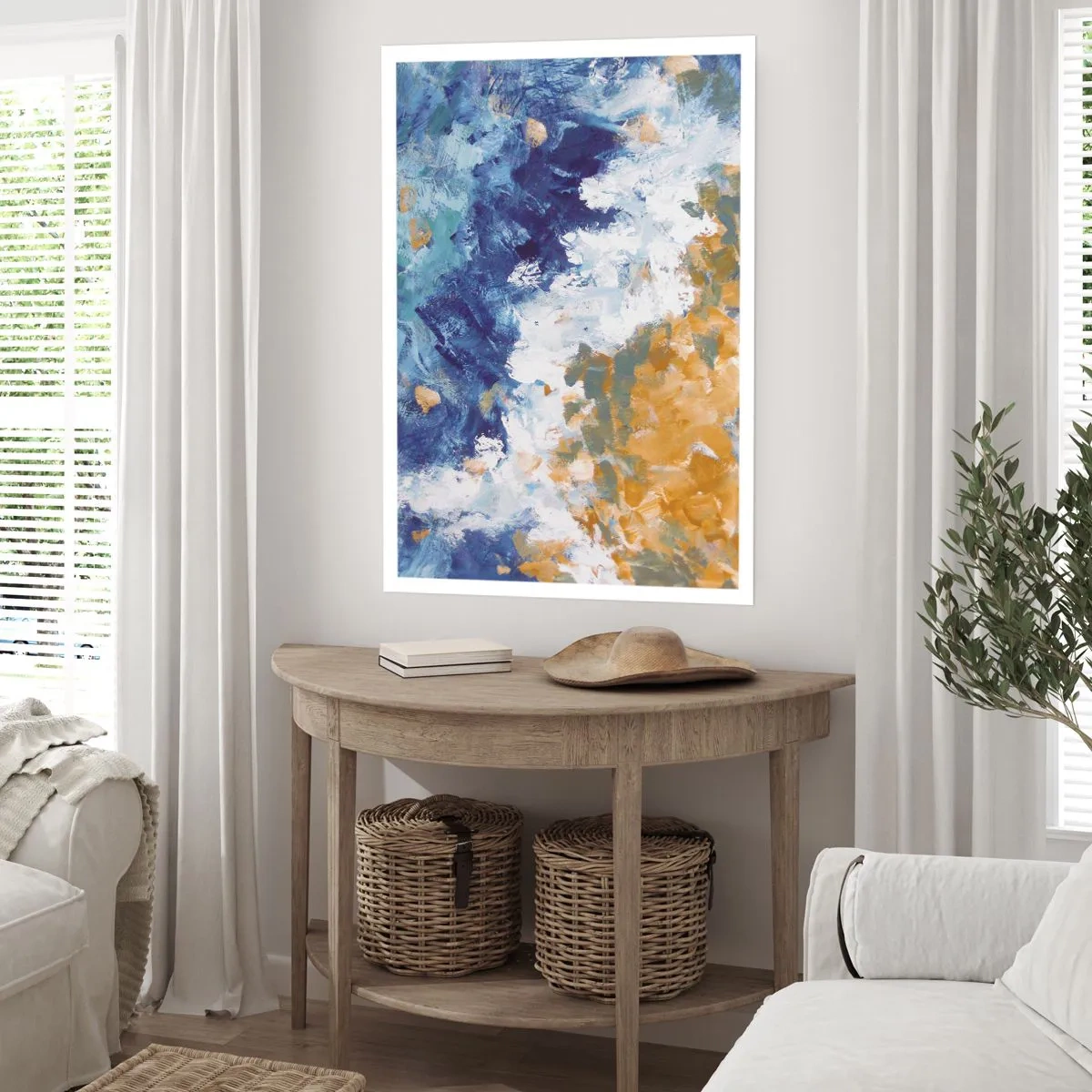 Plakat - Elementernes dans - 50x70 cm