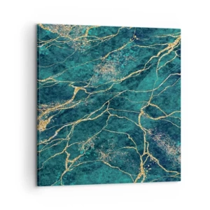 Lærredstryk - Billede på lærred - Guldåre - 60x60 cm