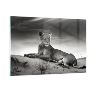 Billede på glas - Resten af ørkendronningen - 120x80 cm