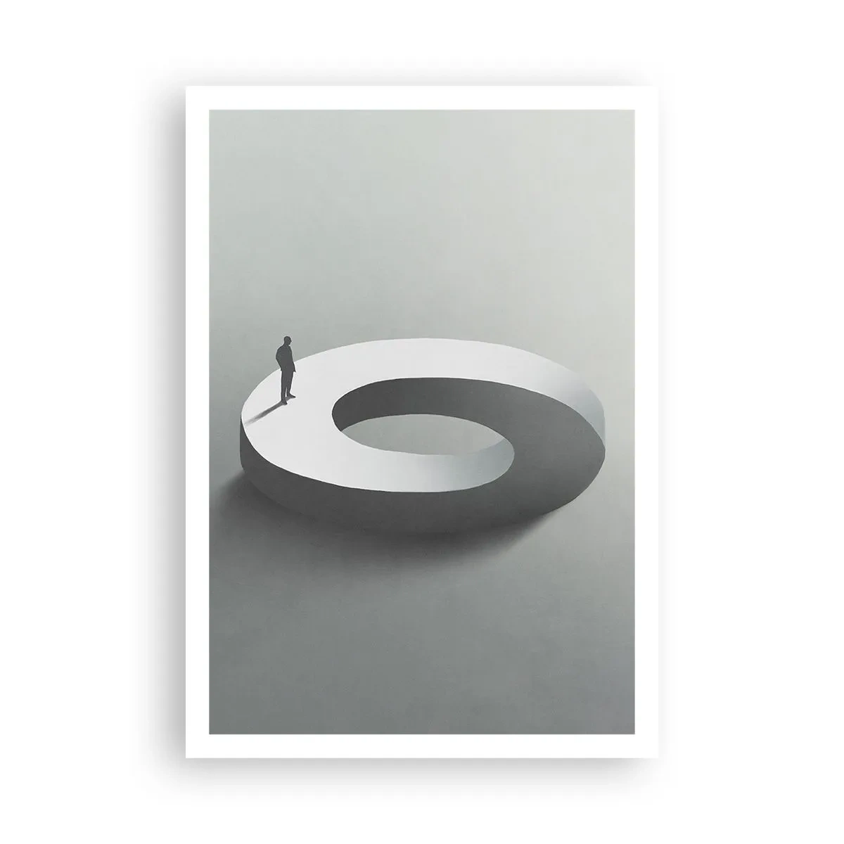 Plakat - Og vær klog - 70x100 cm