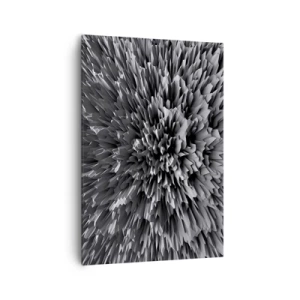 Lærredstryk - Billede på lærred - Det kan ikke blive skarpere end dette - 70x100 cm