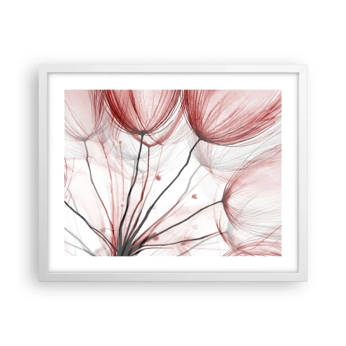 Plakat i hvid ramme - Før afgang - 50x40 cm