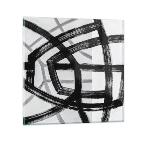 Billede på glas - Opbygning af dybde - 70x70 cm