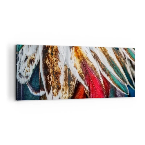Lærredstryk - Billede på lærred - Flyvningens hemmeligheder - 100x40 cm