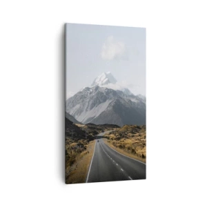 Lærredstryk - Billede på lærred - Vejen til hjerte - 45x80 cm