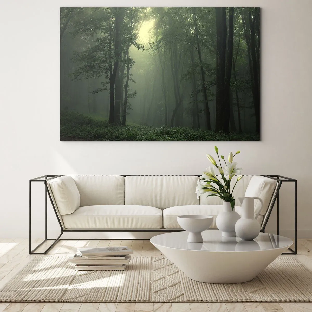 Billede på glas - Før han vågner op - 120x80 cm