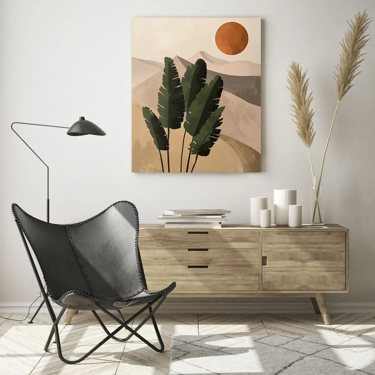 Billede på glas - Livets triumf - 80x120 cm