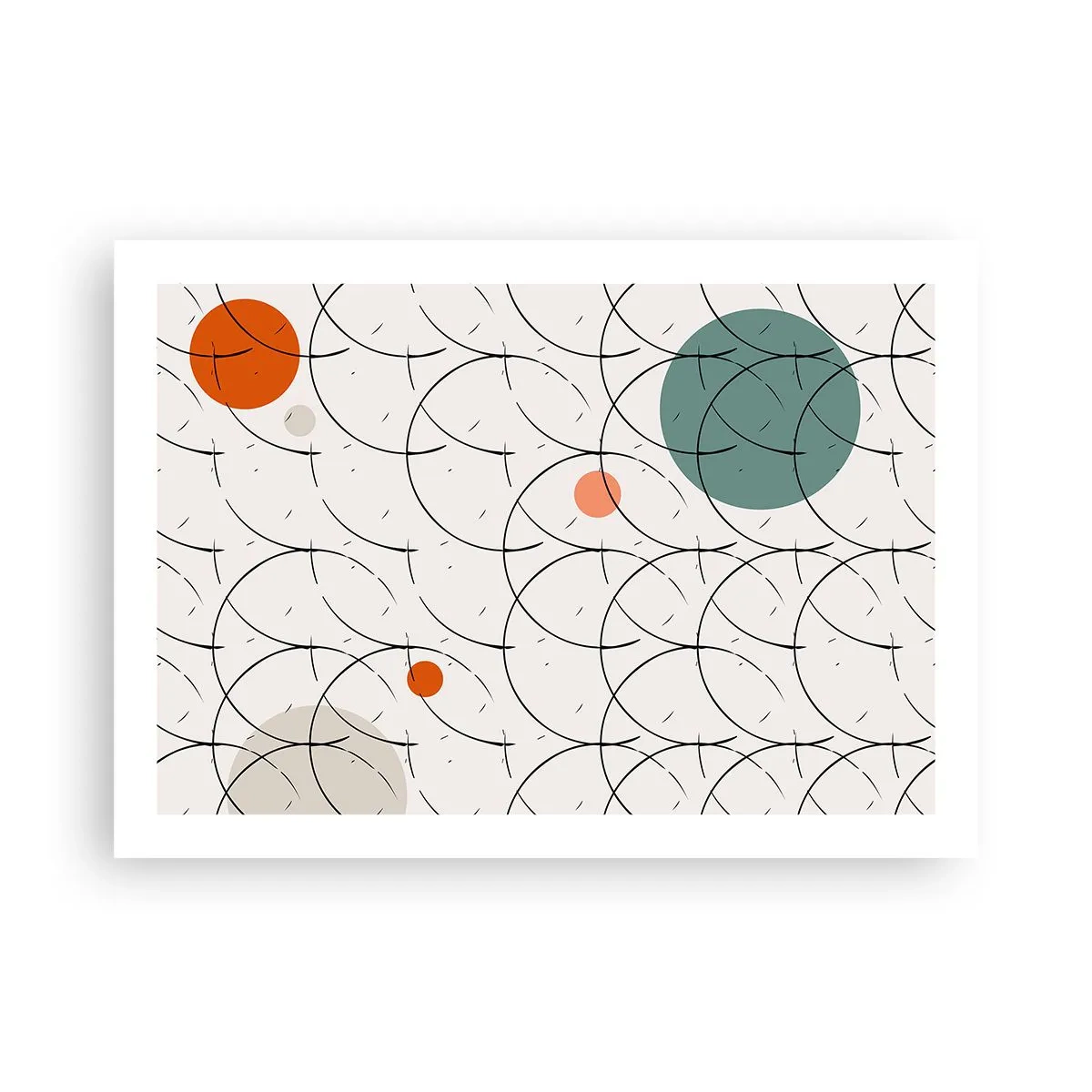 Plakat - I popkunstens ånd - 70x50 cm