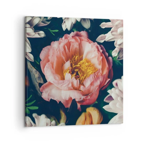 Lærredstryk - Billede på lærred - Med barok pragt - 60x60 cm