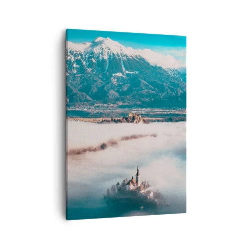 Lærredstryk - Billede på lærred - Begyndelsen på et eventyr - 50x70 cm