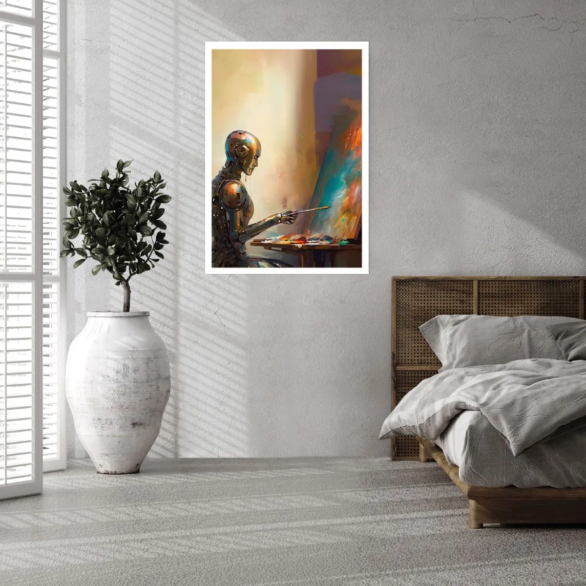 Plakat - Fremtidens kunst - 30x40 cm