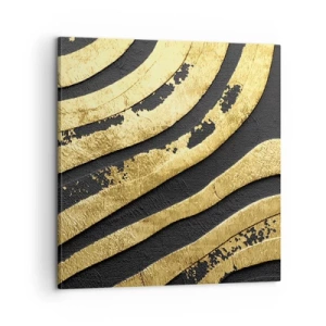 Lærredstryk - Billede på lærred - Alt flyder - 60x60 cm