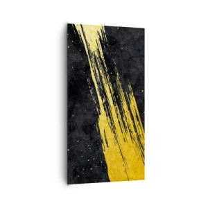 Lærredstryk - Billede på lærred - Hop ind i hyperrummet - 65x120 cm