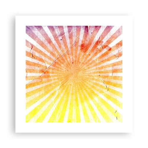 Plakat - Opgange og nedgange - 40x40 cm