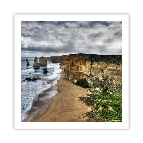 Plakat - Rå skønhed - 60x60 cm