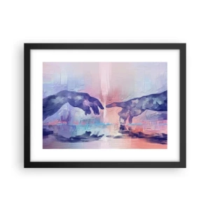 Plakat i sort ramme - Den guddommelige gnist af liv - 40x30 cm