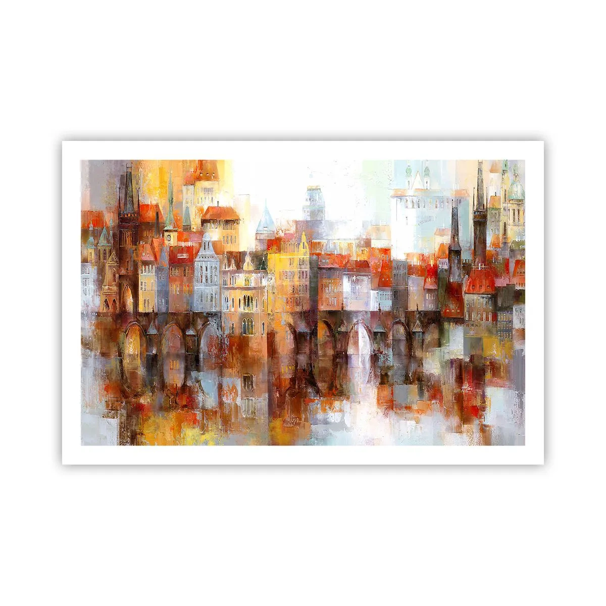 Plakat - Under broen også smuk - 91x61 cm