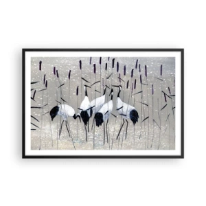 Plakat i sort ramme - Blandt sine egne - 91x61 cm