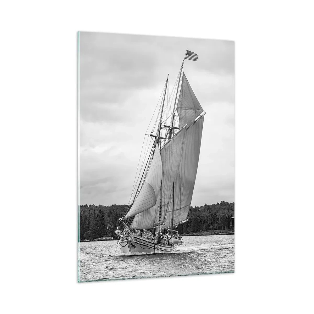 Billede på glas - Brødre af vinden - 50x70 cm