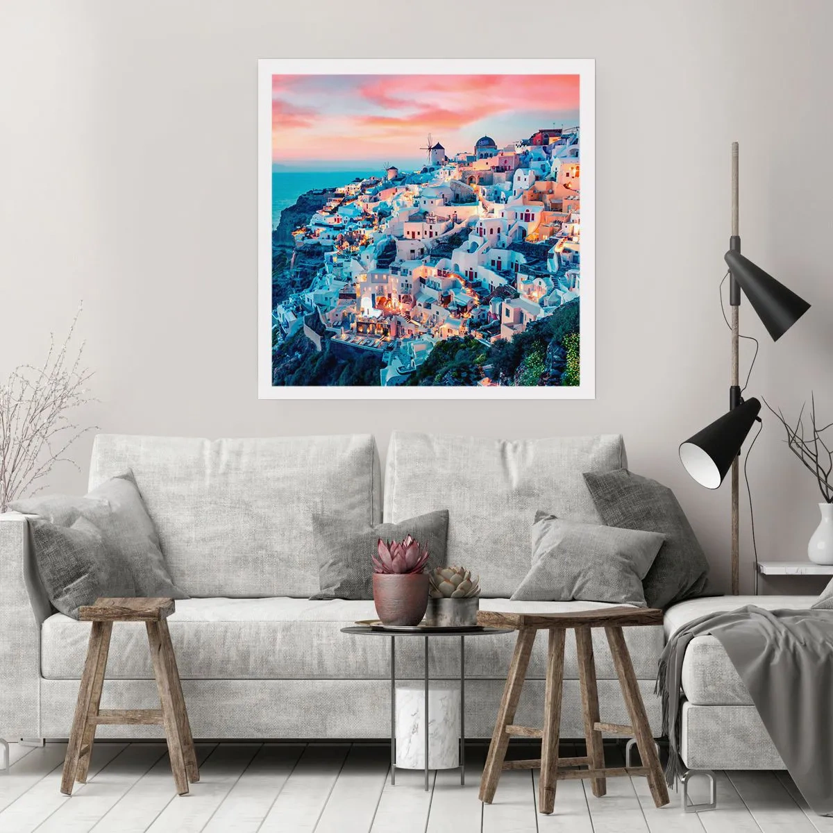 Plakat - Din store græske ferie - 50x50 cm