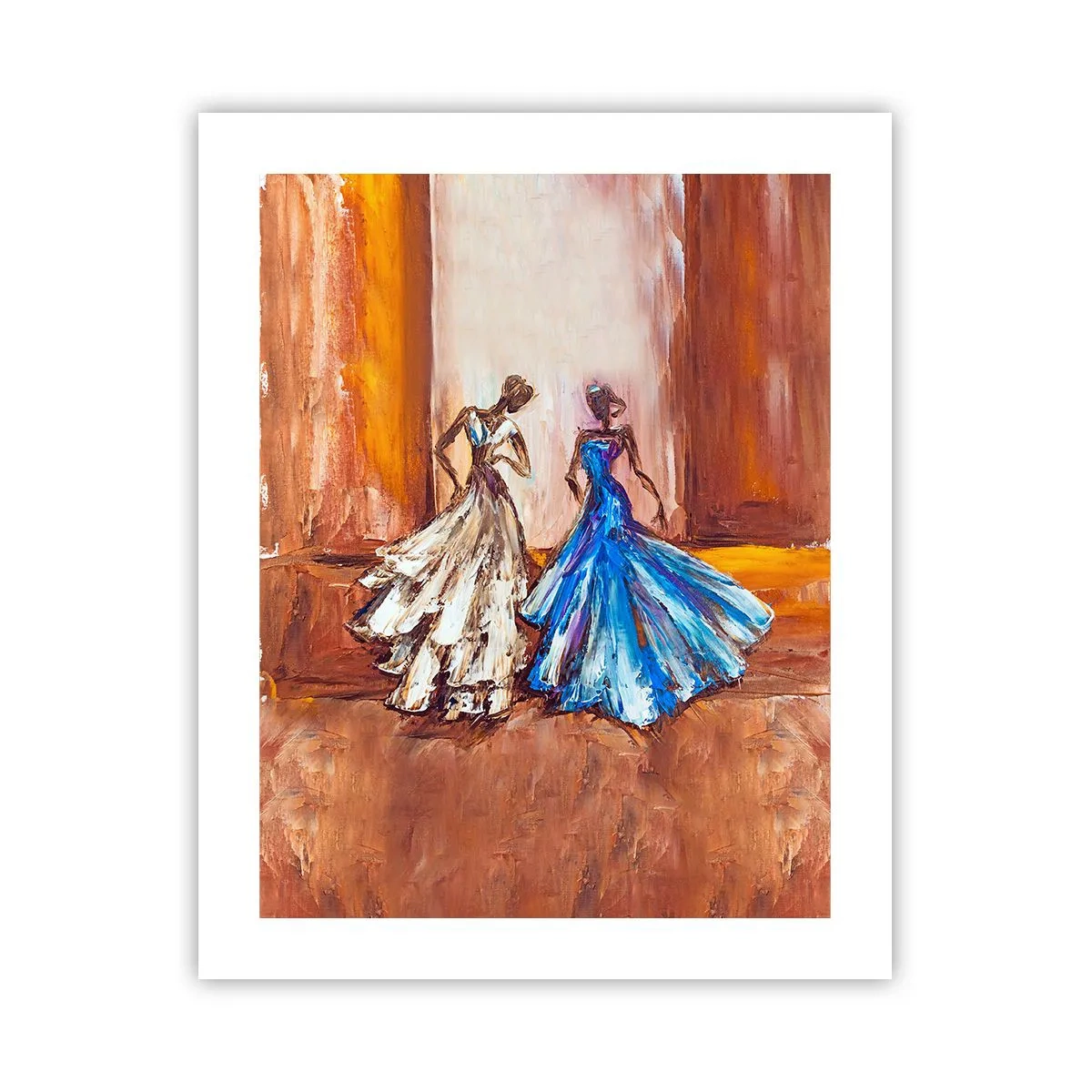 Plakat - Den taknemmelige duo - 40x50 cm
