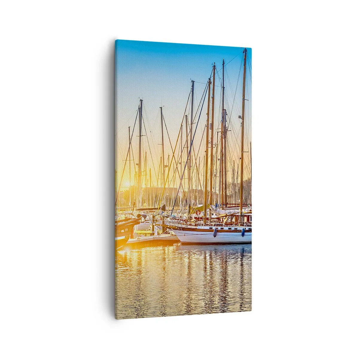 Lærredstryk - Billede på lærred - Vinden skal også sove - 55x100 cm