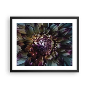 Plakat i sort ramme - Ungdommens blomstring - 50x40 cm