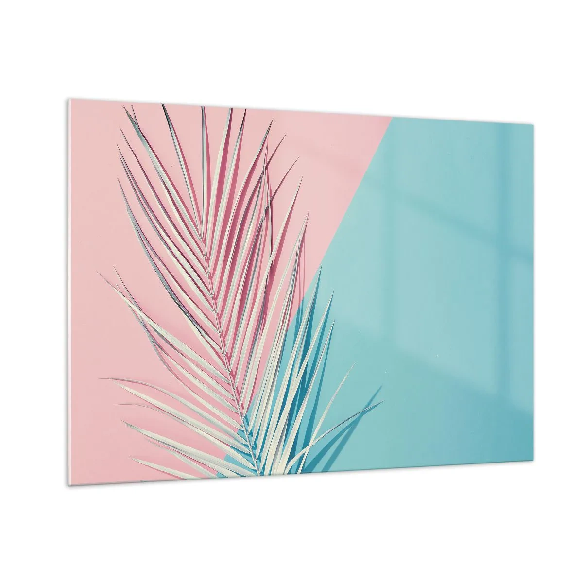 Billede på glas - Tropisk indtryk - 100x70 cm