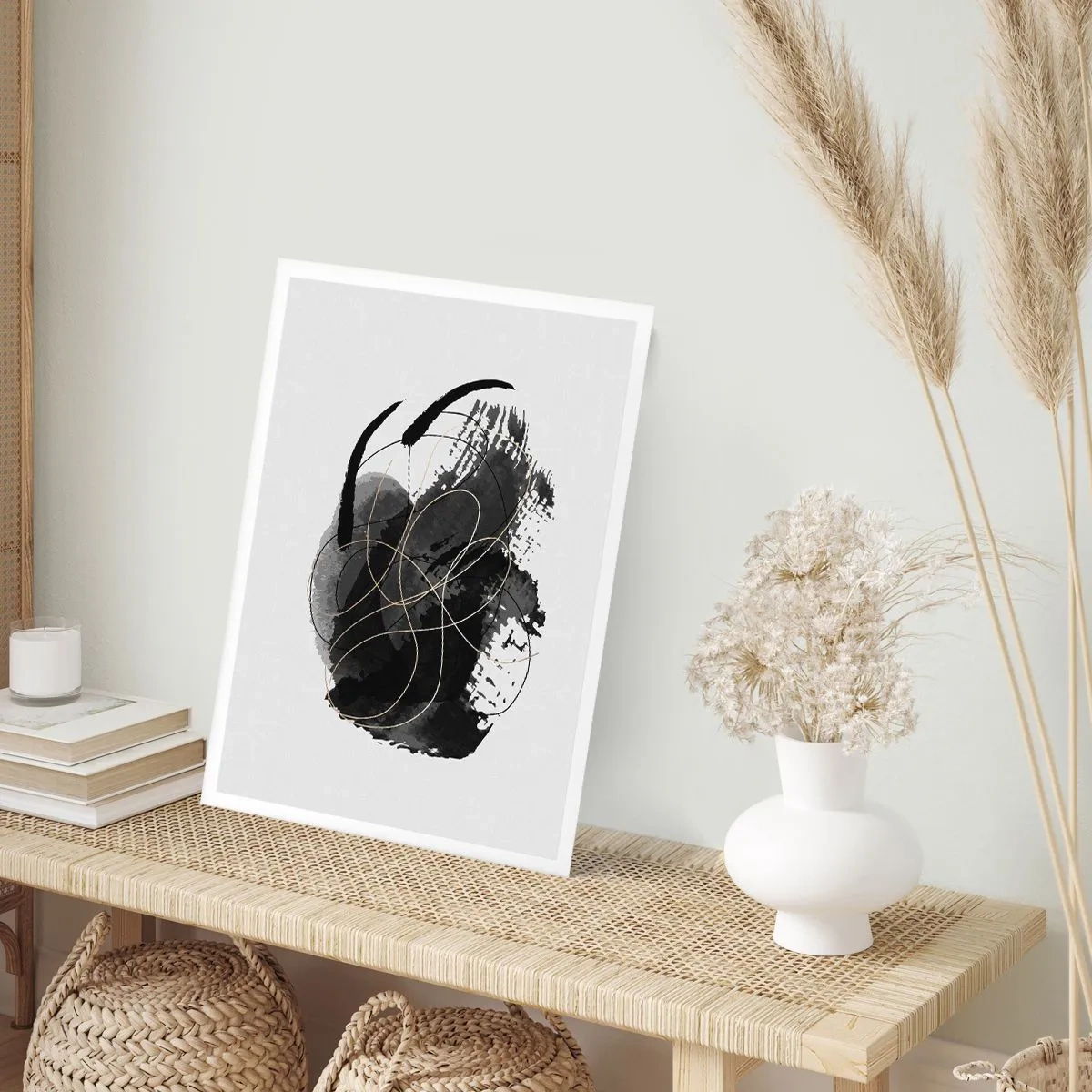 Plakat - Kom frem fra det sorte - 50x70 cm