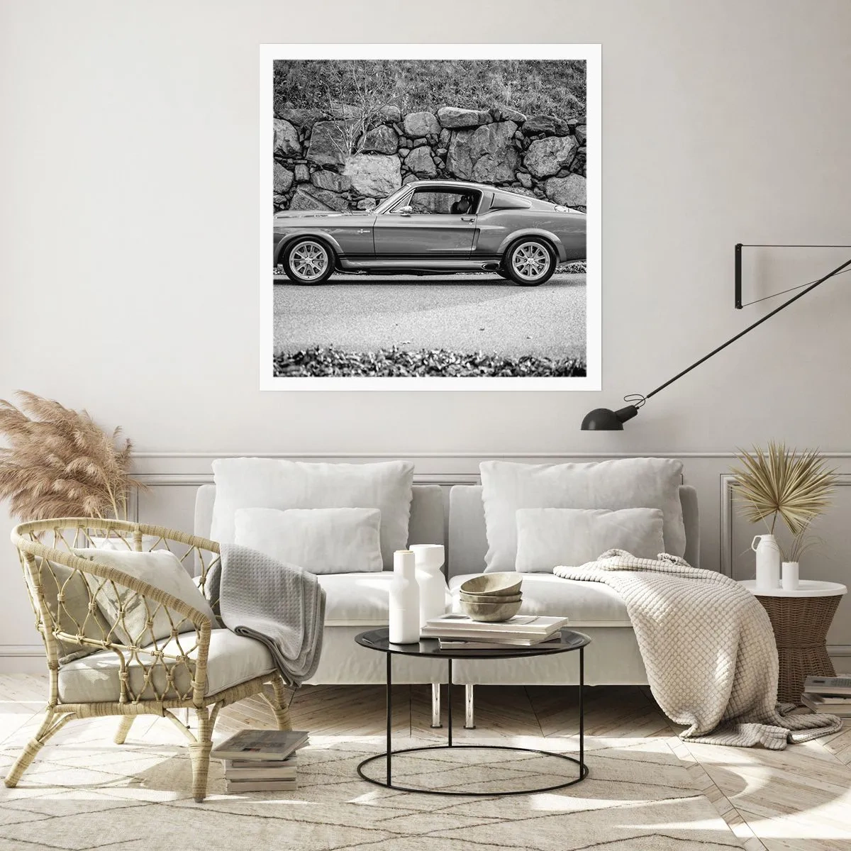 Plakat - En legende fra 1960'erne. - 60x60 cm