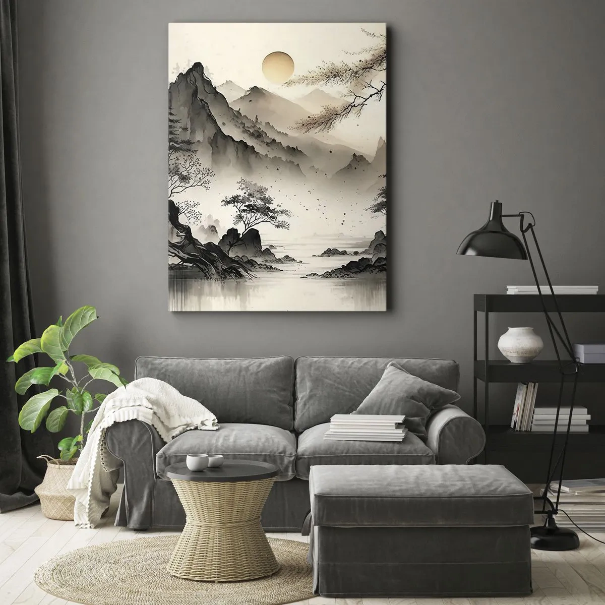 Lærredstryk - Billede på lærred - Orientens unikke charme - 80x120 cm