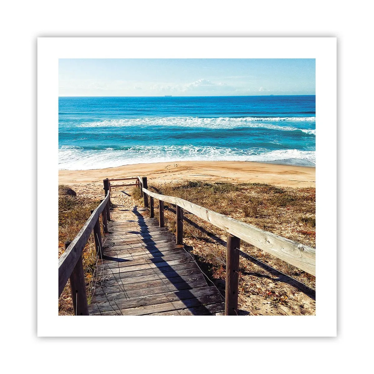 Plakat - Løb! - 50x50 cm