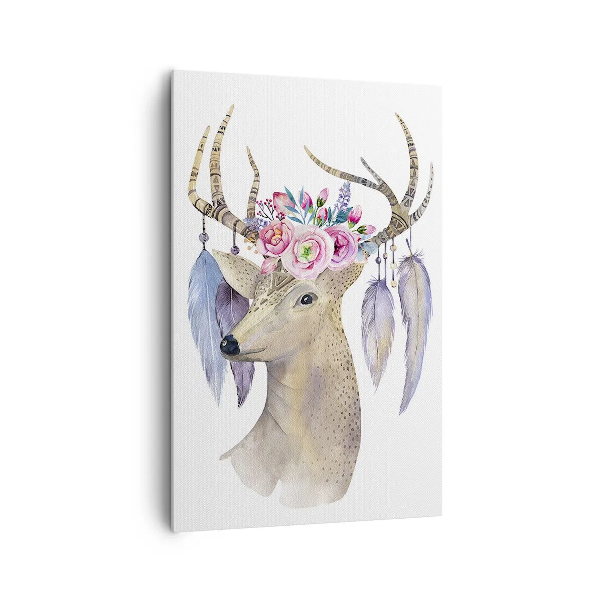 Lærredstryk - Billede på lærred - Sjælsguide - blid, uskyldig - 80x120 cm