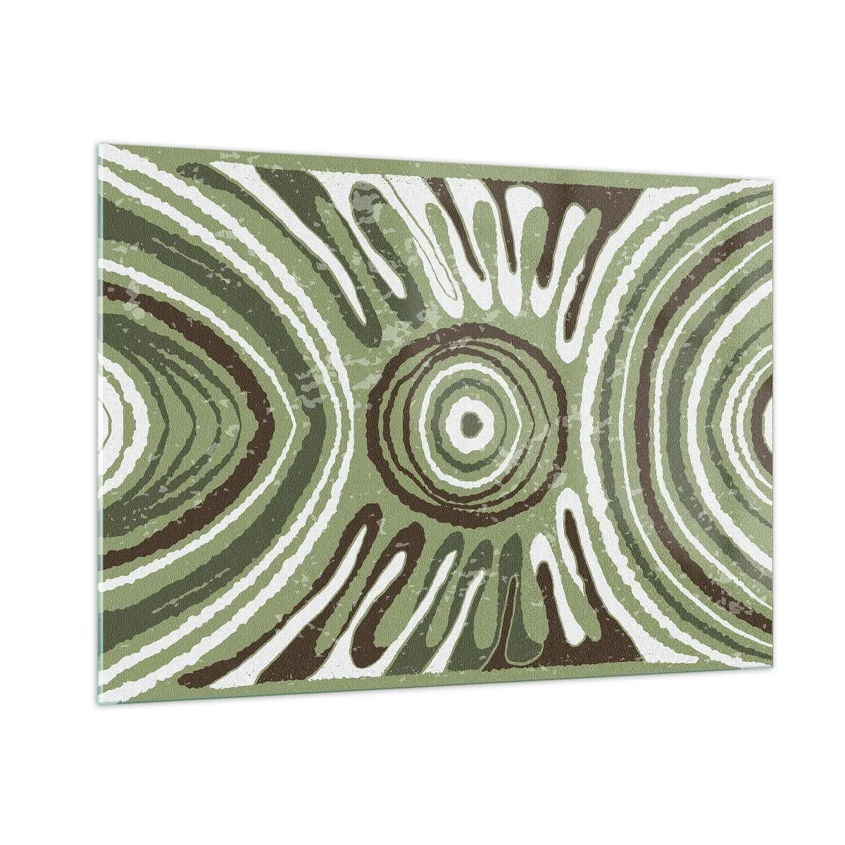 Billede på glas - Eksplosion af følelser - 100x70 cm