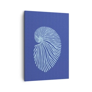 Lærredstryk - Billede på lærred - Fødsel af en skal - 50x70 cm