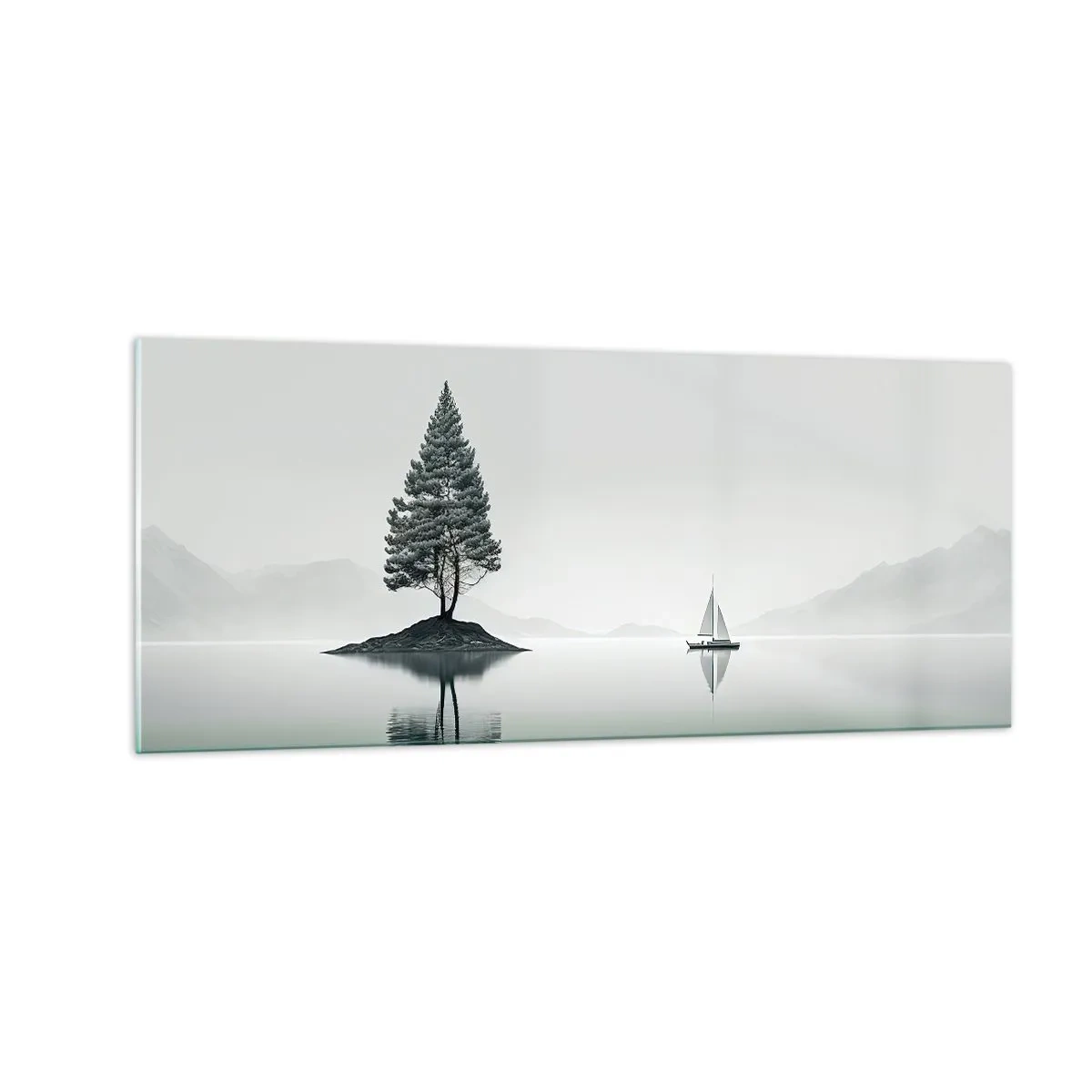 Billede på glas - En drøm - 100x40 cm