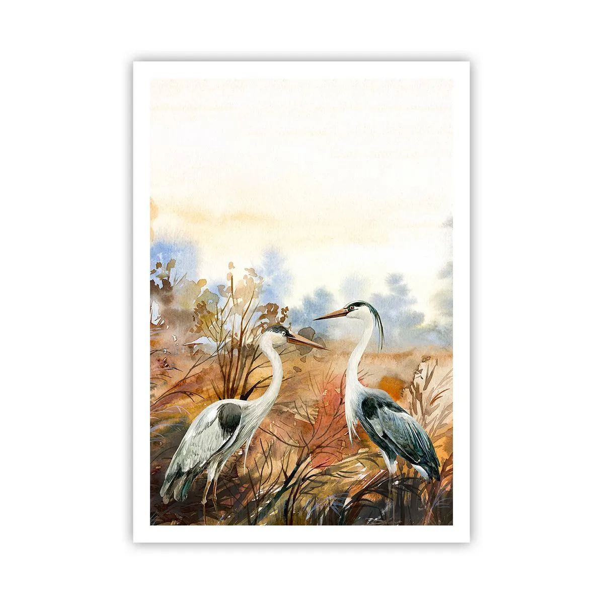 Plakat - Hvor skal vi hen om efteråret? - 70x100 cm