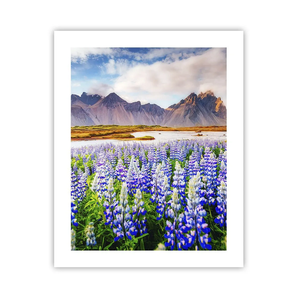 Plakat - Styrke og strenghed ved siden af blidhed - 40x50 cm