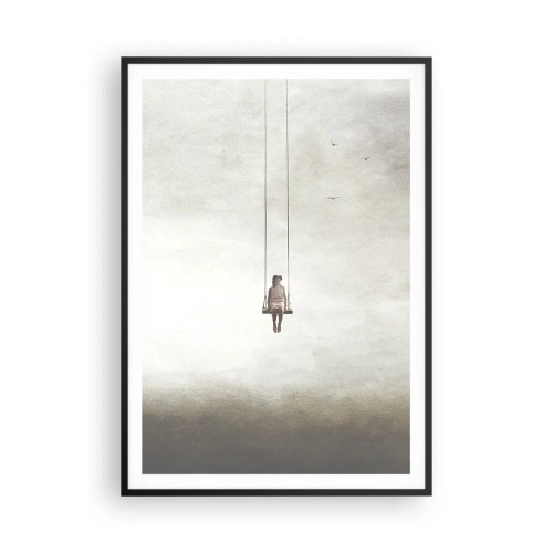 Plakat i sort ramme - Barnet i os selv - 70x100 cm