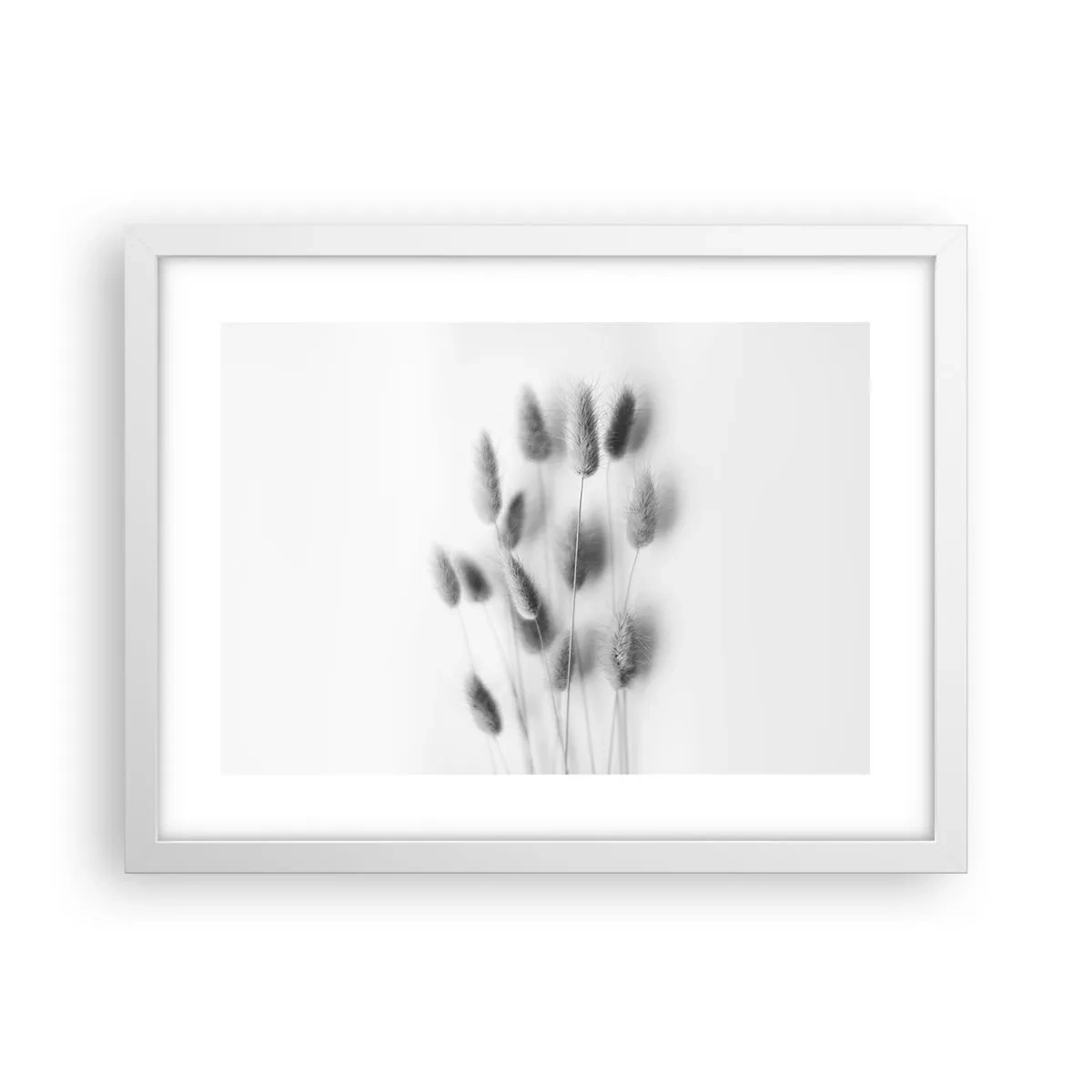 Plakat i hvid ramme - Dens bløde græs - 40x30 cm