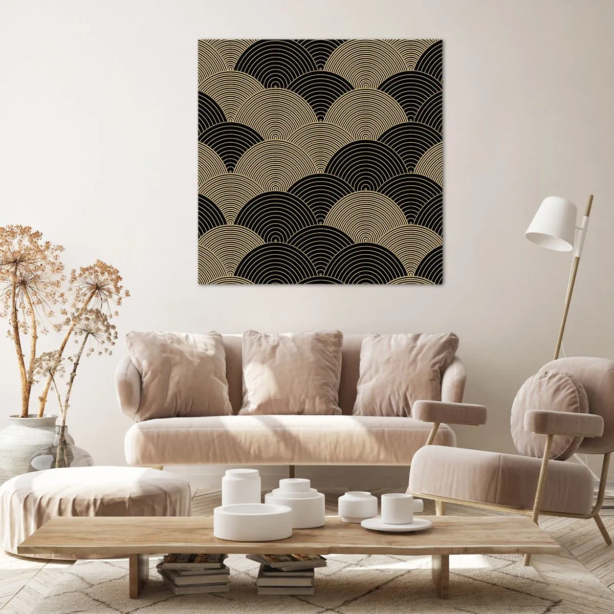 Lærredstryk - Billede på lærred - Enhed i mangfoldighed - 40x40 cm