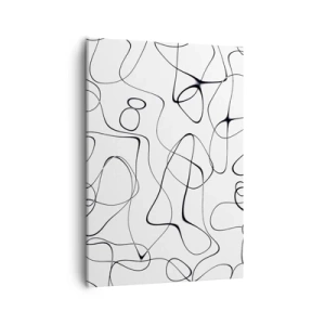 Lærredstryk - Billede på lærred - Livets veje, skæbnens omskiftelser - 50x70 cm