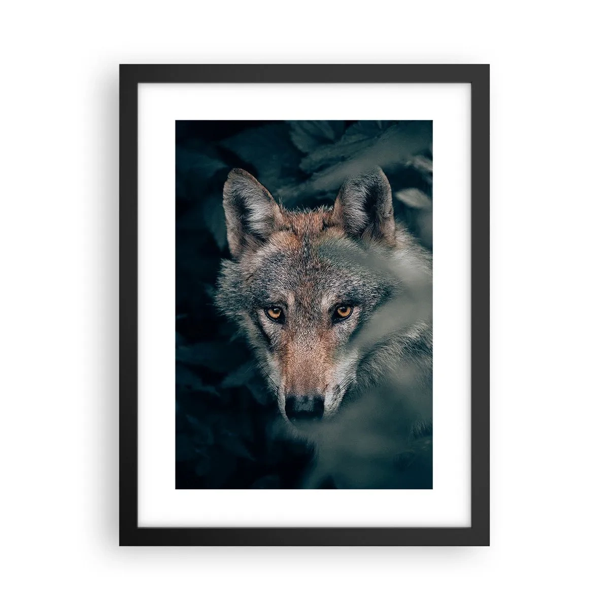 Plakat i sort ramme - Jæger - 30x40 cm