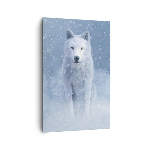 Lærredstryk - Billede på lærred - I vinterens ånd - 80x120 cm